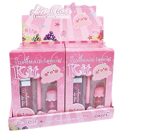 KIT LABIAL COM APONTADOR YYD-K002 |VALOR UNITÁRIO| / YOYO MAQUIAMOR