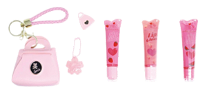 LIP GLOSS COM CHAVEIRO E BOLSINHA - YYD-LP007 / YOYO MAQUIAMOR