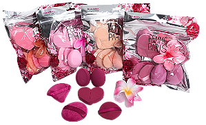 KIT DE ESPONJAS + ACESSÓRIOS PARA CABELO - FM3038 / FEMME PARIS