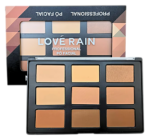 PALETA DE PO FACIAL/ LOVE RAIN