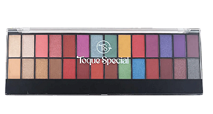PALETA DE SOMBRAS 28 CORES - COR 02 - TS0121 / TOQUE SPECIAL