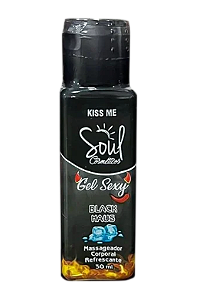 MASSAGEADOR CORPORAL HOT- BLACK MAUS GEL SEXY/ SOUL COSMETICOS