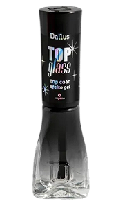 TOP COAT EFEITO GEL -TOP GLASS/ DAILUS