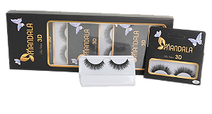 CÍLIOS POSTIÇOS 3D-MC013/ MANDALA