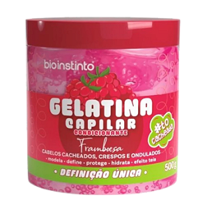 GELATINA CAPILAR CONDICIONANTE- FRAMBOESA/ BIO INSTINTO