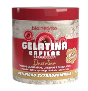 GELATINA CAPILAR CONDICIONANTE- QUERATINA/ BIO INSTINTO