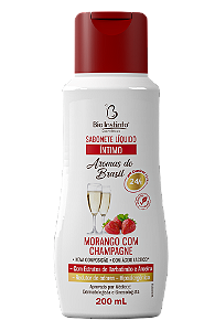 SABONETE LIQUIDO INTIMO- MORANGO COM CHAMPAGNE / BIO INSTINTO