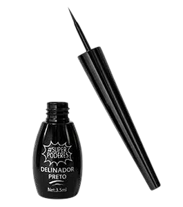 DELINEADOR LIQUIDO PRETO-NO RD 1829 /SUPER PODERES