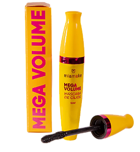 MASCARA DE CILIOS - MEGA VOLUME / MIA MAKE