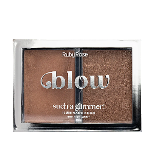 DUO ILUMINADOR SUCH A GLIMMER - COR: LIKE A GOLD RING |COLEÇÃO BLOW| / RUBY ROSE