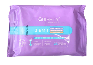 LANÇO UMEDECIDO DEMAQUILANTE - 3 EM 1 - / GRIFFTY MAKE