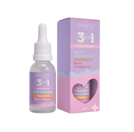 SÉRUM FACIAL - 3 EM 1 - / GRIFFTY MAKE