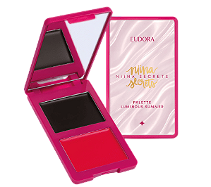 DUO DE BLUSH E CONTORNO | BRONZER | - COR : 03 / NIINA SECRETS