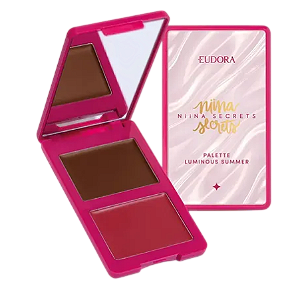 DUO DE BLUSH E CONTORNO | BRONZER | - COR : 02 / NIINA SECRETS