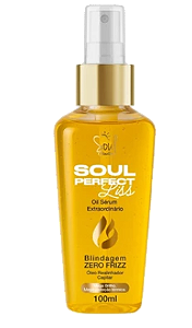 SERUM OIL EXTRAORDINÁRIO SOUL PERFECT LISS- BLINDAGEM ZERO FRIZZ- SOUL COSMÉTICOS