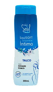 SABONETE ÍNTIMO COM SENSAÇÃO TÉRMICA- TALCO - / SOUL COEMÉTICOS
