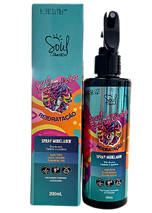 SPRAY MODELADOR ÓLEO DE COCO, PANTENOL E QUERATINA- SOUL CACHEADINHO REIDRATAÇÃO- SOUL COSMÉTICOS