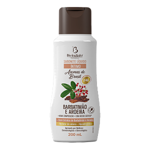 SABONETE LÍQUIDO ÍNTIMO- BARBATIMÃO E AROEIRA / BIO INSTINTO