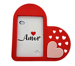 PORTA RETRATO DE CORAÇÃO -HP68496- / INTERPONTE