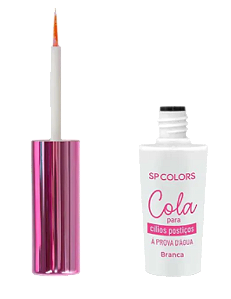 COLA PARA CÍLIOS POSTIÇOS - À PROVA D'ÁGUA - / SP COLORS