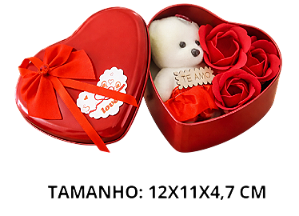 CAIXA PRESENTIAVEL DE CORAÇÃO