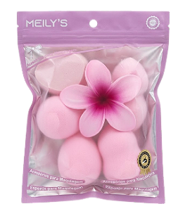 KIT DE ESPONJA PARA MAQUIAGEM -MAC380- MEILY`S