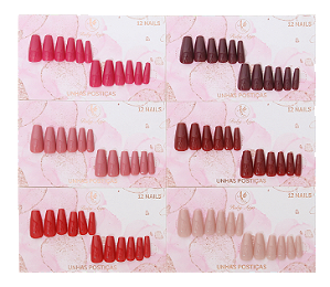 UNHAS POSTIÇAS-RA-607-2- /RUBY ANJO