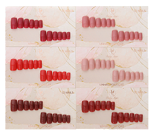 UNHAS POSTIÇAS -RA-607-4- /RUBY ANJO