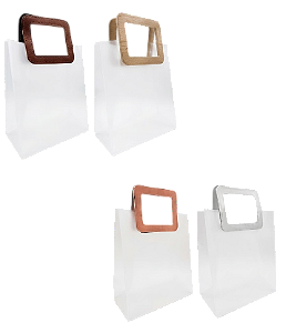 SACOLA PARA PRESENTE -16X18.5X8CM- |FJ91352|