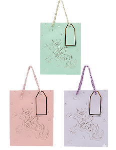 SACOLA PARA PRESENTE -32X26X12CM- FJ90892