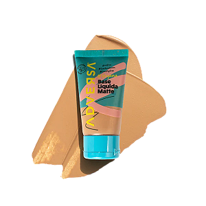 BASE LÍQUIDA MATTE VEGANA - COR: 340 / ADVERSA