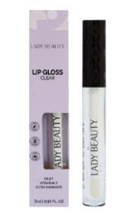LIP GLOSS -CLEAR MAGIC- LADY BEAUTY