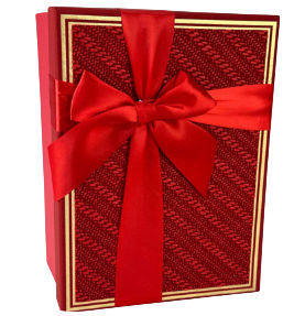 KIT CAIXA COM 3 PEÇAS- LC7129 VERMELHO