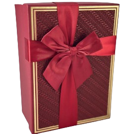 KIT CAIXA COM 3 PEÇAS- LC7130 VINHO