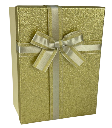 KIT CAIXA COM 3 PEÇAS- LC7665 DOURADO