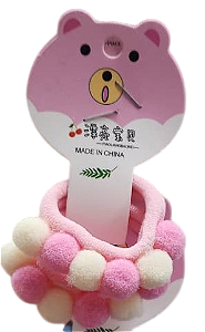 PACOTE COM 10 PARES DE ELÁSTICO PARA CABELO