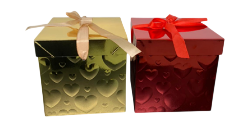 CAIXA DE PAPEL PARA PRESENTE- 10X10X10CM -DV81426