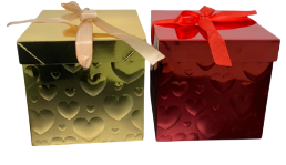 CAIXA DE PAPEL PARA PRESENTE- 15X15X15CM -DV81427