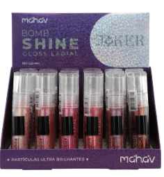 GLOSS LABIAL-BOMB SHINE- MAHAV