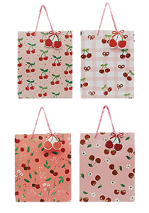 SACOLA DE PLÁSTICO PARA PRESENTE -30X40X12CM