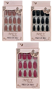UNHAS POSTIÇAS - MODELOS VARIADOS |VALOR UNITÁRIO| /MEY