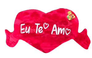ALMOFADA "EU TE AMO" M (TAM: 30CM)