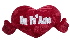 ALMOFADA "EU TE AMO" GG (TAM: 51CM)