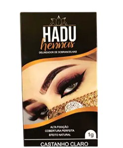 HENNA PARA SOBRANCELHAS - CASTANHO CLARO / HADDU HENNAS