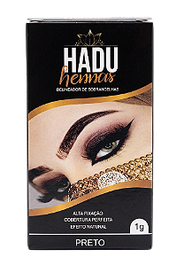 HENNA PARA SOBRANCELHAS - PRETO / HADDU HENNAS