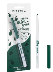 LAPISEIRA PARA OLHOS - VERDE OLIVA - /VIZZELA