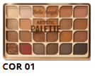 PALETA DE SOMBRAS 24 CORES - ARTISTIC - / BELLE ANGEL