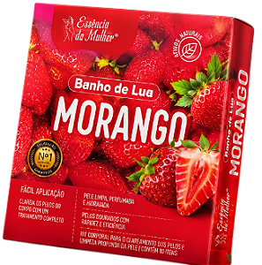 KIT BANHO DE LUA -MORANGO - / ESSÊNCIA DA MULHER
