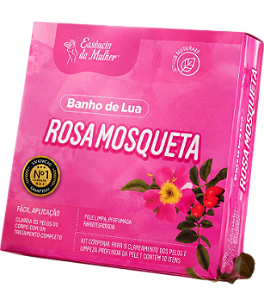 KIT BANHO DE LUA -ROSA MOSQUETA / ESSÊNCIA DA MULHER