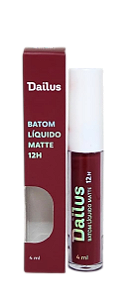 BATOM LÍQUIDO MATTE 12H - CHERRY/ DAILUS